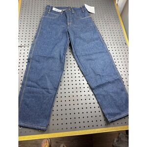 Steelguard FR Flame Resistant Denim Carpenter Jeans CAT 2 28x28 Blue Work Pants